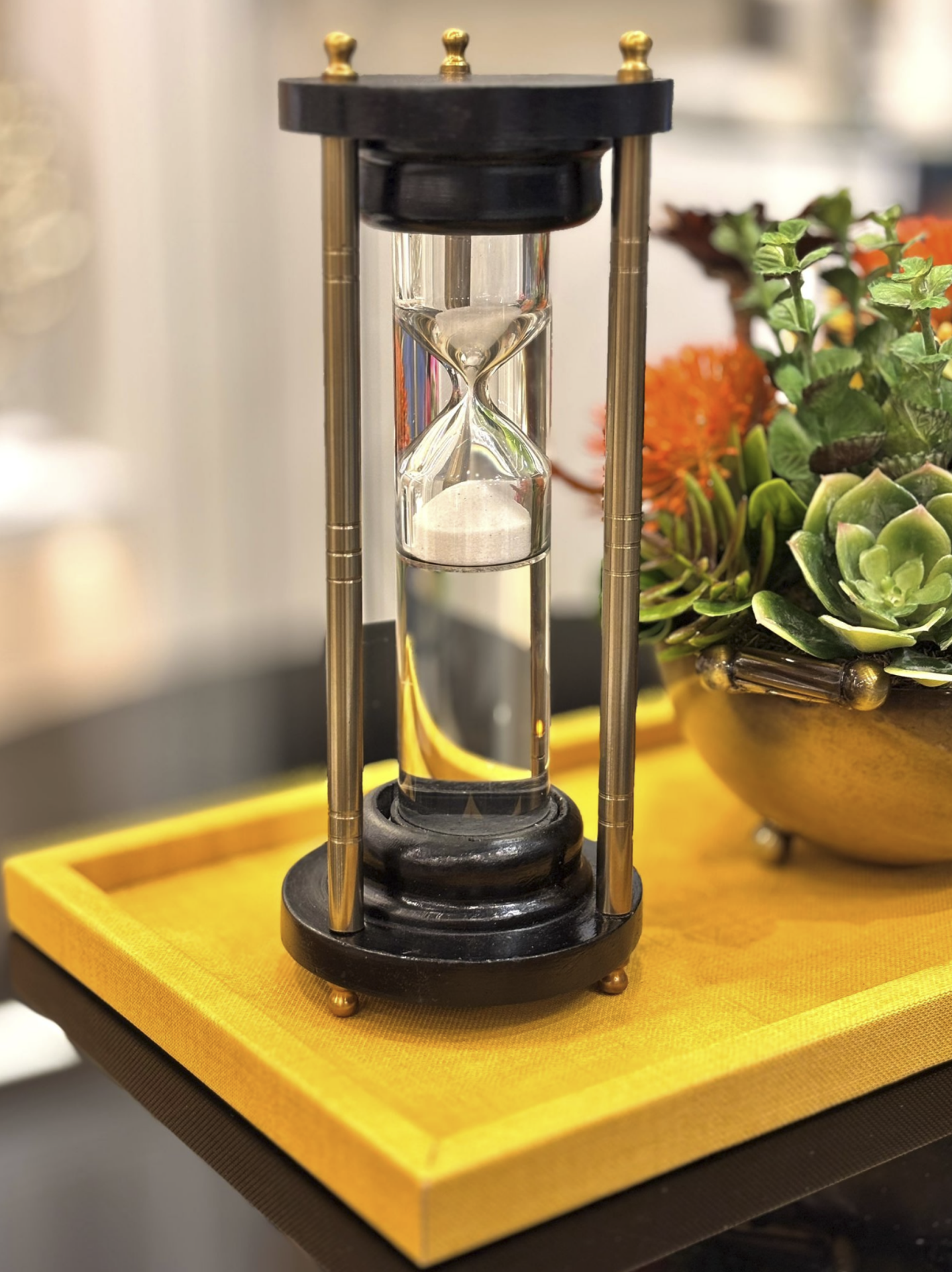 26 cm Metal Kum Saati