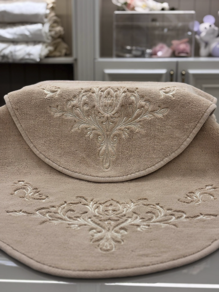 Kahve Oval Paspas Set