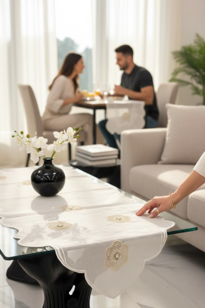 İğne Rokokolu Salon Takımı